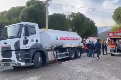 Ziraat alanında başlayan yangın ormana sıçradı