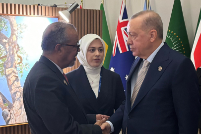 Cumhurbaşkanı Erdoğan, DSÖ Genel Direktörü Tedros’u kabul etti