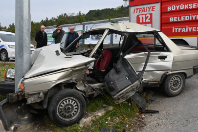 Eskişehir'de feci kaza: 2 ağır yaralı