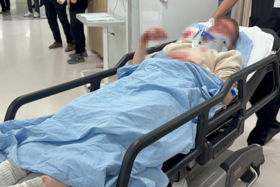 Samsun'da polisten kaçan motosiklet sürücüsü kaza yaptı