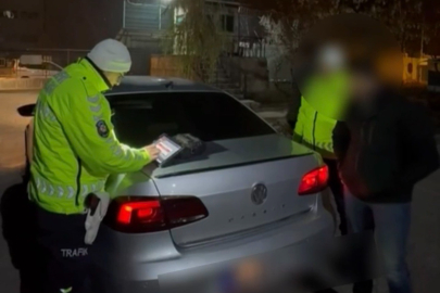 Ağrı'da öğrenci yurdu önünde drift atan sürücü yakalandı