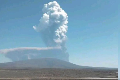 Etiyopya'daki Hayli Gubbi Yanardağı'nda 12 bin yıldır bilinen ilk patlama kayıtlara geçti