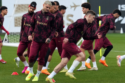 Galatasaray, Union Saint-Gilloise maçı hazırlıklarını tamamladı