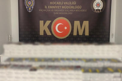 Kocaeli'de kaçakçılık operasyonunda 4 gözaltı