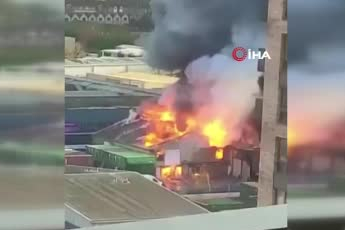Londra’da depo yangını: 150 itfaiyeci ve 25 itfaiye aracı müdahale ediyor