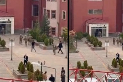 Gümüşhane Üniversitesi'nde rehine krizi! Kadın çalışanı silahla...