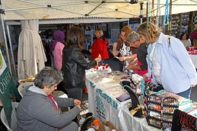 Bursa'da kadın girişimcilerin emekleri sokağa taştı