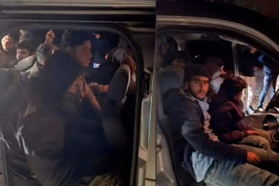 Hatay’da 13 kaçak göçmen yakalandı