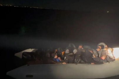 75 düzensiz göçmen kurtarıldı