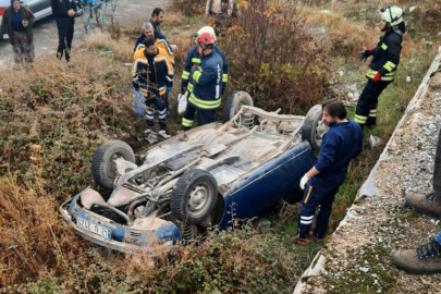 Konya’da otomobil takla attı: 1 ölü