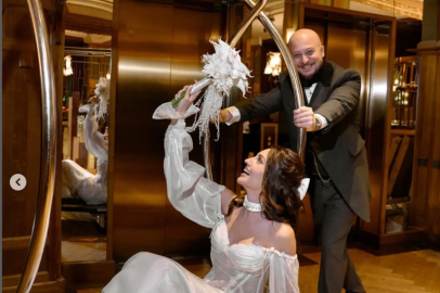 Bir Zamanlar Çukurova'nın Gülten'i Selin Genç Budapeşte'de evlendi!