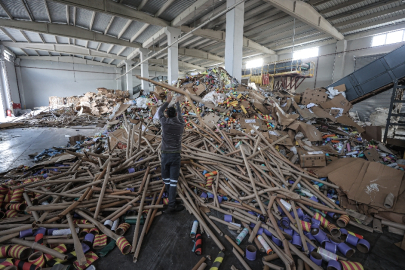 Bursa'da tonlarca atık geri dönüştürülüyor!