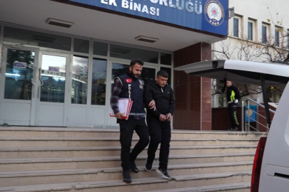 Kırıkkale'de mutfak dolabında gizlenirken polise yakalanan hükümlü cezaevine gönderildi
