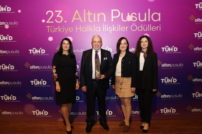 Bursa Nilüfer'in sosyal girişimcilik vizyonuna 'Altın Pusula' ödülü