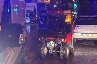 Sinop'ta ATV yayaya çarptı: 1 yaralı