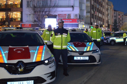 Bolu'da emniyet ve jandarmaya 68 yeni araç tahsis edildi