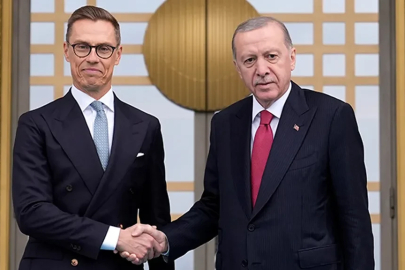 Cumhurbaşkanı Erdoğan Finlandiya Cumhurbaşkanı Stubb ile görüştü