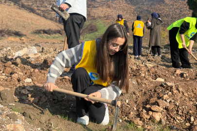 Geleceğe nefes olacak fidan dikim etkinliği Bursa Gürsu'da gerçekleşti