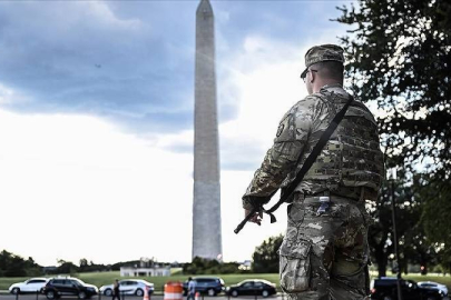 Washington'da görev yapan tüm Ulusal Muhafızlar silahlandırıldı