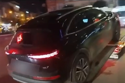 Yalova'da çakarlı otomobil sürücüsüne 276 bin lira ceza