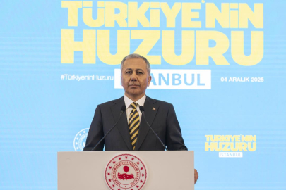Bakan Yerlikaya: İstanbul ve Türkiye'de suç oranları azaldı