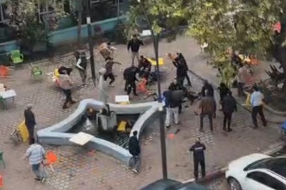 Manisa'da kavga değil adeta meydan muharebesi: Taş, sopa ve silah kullanıldı, 1 kişi yaralandı