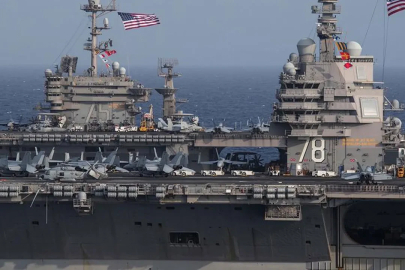 Orta Doğu’da füzeli ve hava savunma sistemli uyarı! ABD savaş gemileri hedefte