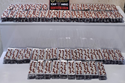 Tokat'ta 4 bin sentetik hapla yakalanan zanlı tutuklandı