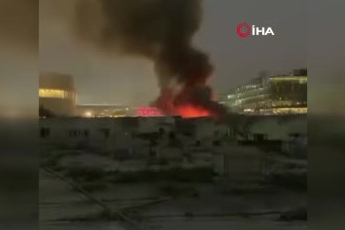 İstanbul Bakırköy’de kumaş baskı fabrikasında yangın paniği