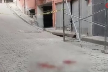 Bursa'da iskelenin 5. katından düşen genç işçi ağır yaralandı