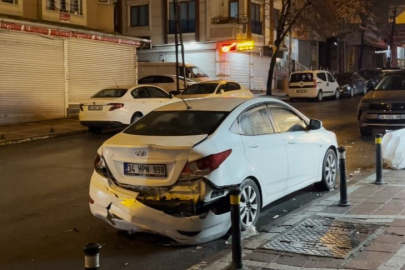 İstanbul Esenyurt'ta hafif ticari aracın çarptığı adam yaralandı: O anlar kamerada