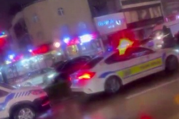 Bursa'da oğlunun kazada yaralandığını olduğunu gören polis şok yaşadı!