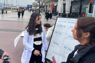 Bursa Mudanya Üniversitesi öğrencileri sağlık için seferber oldu