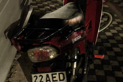 Edirne Keşan’da motosiklet ile otomobil çarpıştı: 1 yaralı