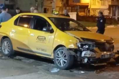 Bursa'da gece yarısı gasp edilen taksinin yeni görüntüleri ortaya çıktı!
