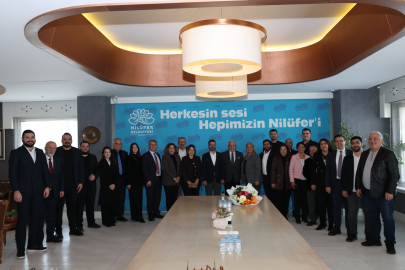 CHP Bursa Nilüfer İlçe Yönetimi’nden Başkan Özdemir’e ziyaret