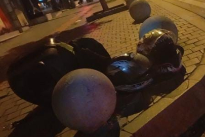 Bursa'da korkutan kaza! Ani fren kurtarmadı: Motosiklet sürücüsü...