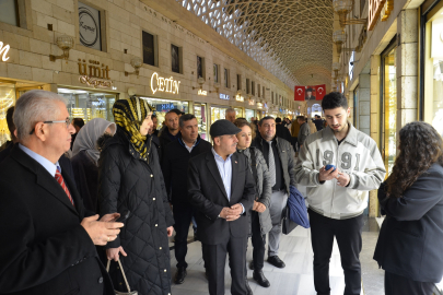 Bursa Kapalı Çarşı'daki işletmeler bilgilendirildi! Dumansız Hava Sahası...