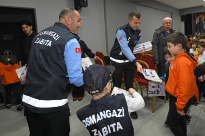 Bursa Osmangazi’de minikler zabıtanın görevlerini öğrendi