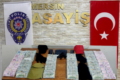 Mersin'deki yaklaşık 900 bin dolarlık gasp zanlıları Adana'da yakalandı