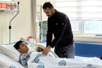 Bursa'da entübe edilen genç babası sayesinde hayata tutundu!