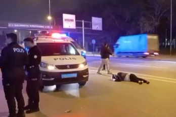 Bursa'da korkutan kaza! Yolun karşısına geçmeye çalışırken...