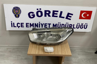 Giresun'da araç farına gizlenmiş uyuşturucu madde ele geçirildi: 3 gözaltı