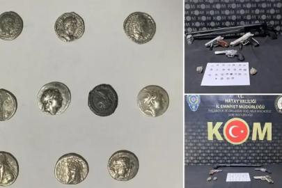 Hatay'da kargoyla tarihi eser gönderimi: 2 şüpheli yakalandı