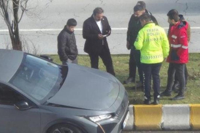 'Şırdancı Mehmet' yayaya çarptı! Kadın acil ameliyata alındı...
