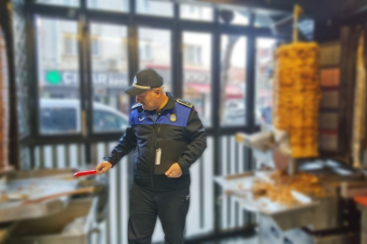 Bursa İnegöl'de dönercilere sıkı denetim