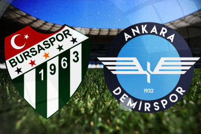 TİMSAH ZİRVE AVINDA | Bursaspor Ankara Demirspor’u konuk ediyor! | KARŞILAŞMADA İKİNCİ YARI OYNANIYOR!