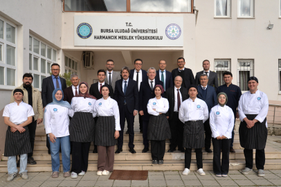 BUÜ yönetiminden Keles ve Harmancık ziyareti