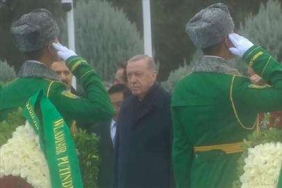 Cumhurbaşkanı Erdoğan Türkmenistan'da Putin ile görüşecek