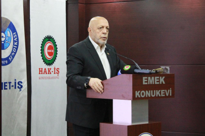 HAK-İŞ Genel Başkanı Arslan: Asgari Ücret Tespit Komisyonu'ndan sağlıklı bir asgari ücret çıkmaz